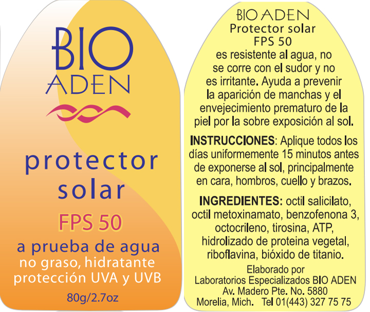PROTECTOR SOLAR FPS 50
